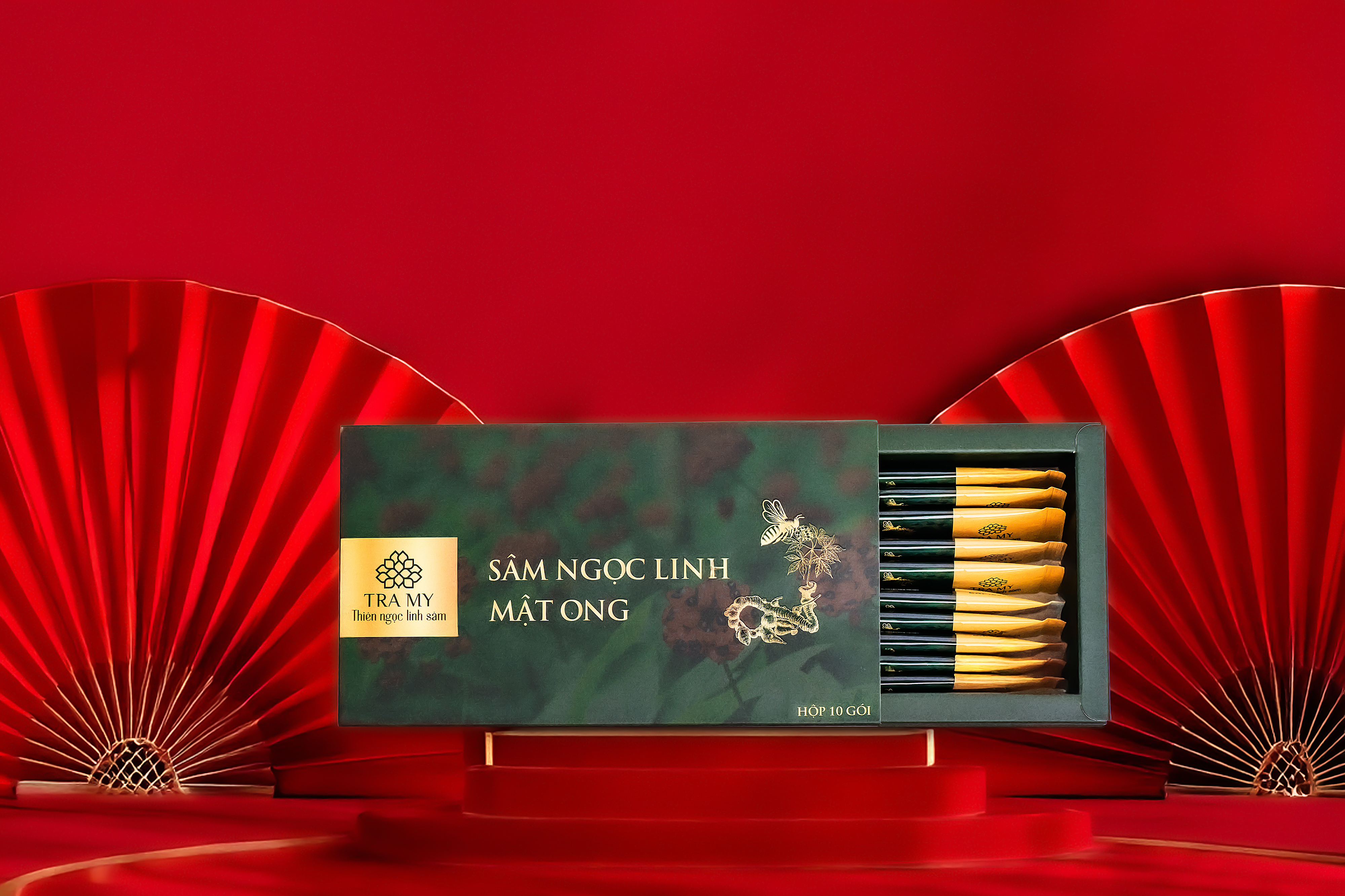 Sản phẩm Sâm Ngọc Linh Mật Ong tiện dụng của Thiên Ngọc Linh Sâm